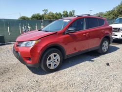 Salvage cars for sale at Riverview, FL auction: 2015 Toyota Rav4 LE