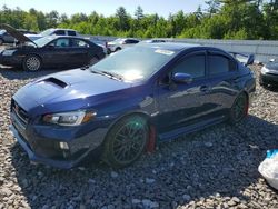 Salvage cars for sale from Copart Windham, ME: 2017 Subaru WRX STI