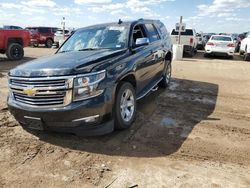 Salvage cars for sale from Copart Amarillo, TX: 2016 Chevrolet Tahoe K1500 LTZ