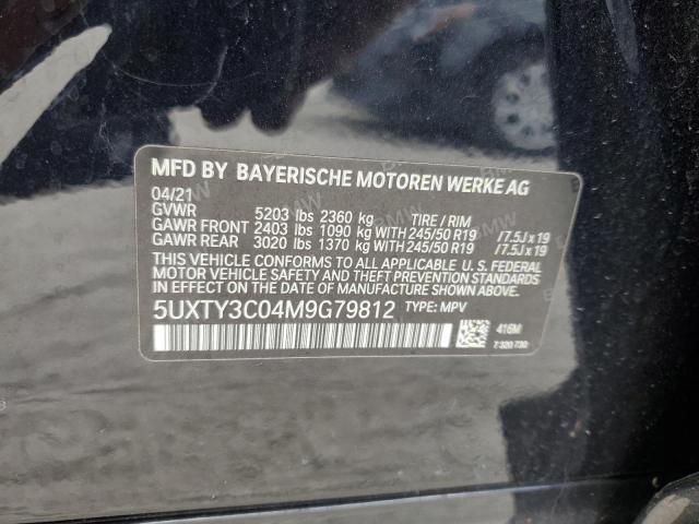 2021 BMW X3 SDRIVE30I