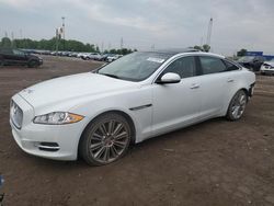 Salvage cars for sale at Woodhaven, MI auction: 2014 Jaguar XJL Portfolio