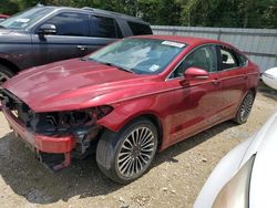 Salvage cars for sale at Greenwell Springs, LA auction: 2017 Ford Fusion SE