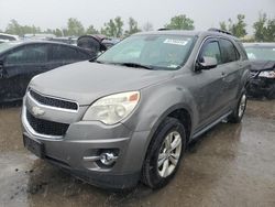 Salvage cars for sale at Bridgeton, MO auction: 2012 Chevrolet Equinox LT