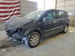 Salvage cars for sale from Copart Columbia, MO: 2016 Chrysler Town & Country Touring