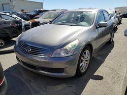 Salvage cars for sale at auction: 2009 Infiniti G37 Base