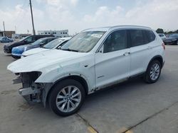 Salvage cars for sale at Grand Prairie, TX auction: 2014 BMW X3 XDRIVE28I