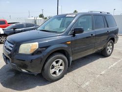 Salvage cars for sale from Copart Van Nuys, CA: 2006 Honda Pilot EX