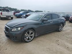 Salvage cars for sale at New Braunfels, TX auction: 2011 Infiniti M37