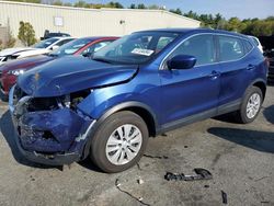 Salvage cars for sale at Exeter, RI auction: 2020 Nissan Rogue Sport S