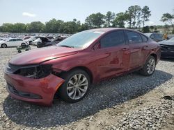 Salvage vehicles for parts for sale at auction: 2015 Chrysler 200 S
