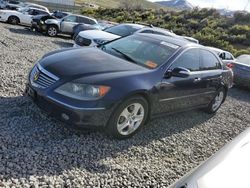 Salvage cars for sale at Reno, NV auction: 2005 Acura RL