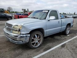 Salvage cars for sale from Copart Van Nuys, CA: 2005 Chevrolet Silverado C1500
