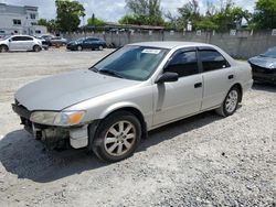 Salvage cars for sale from Copart Opa Locka, FL: 2000 Toyota Camry CE