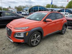 Vehiculos salvage en venta de Copart East Granby, CT: 2020 Hyundai Kona Ultimate