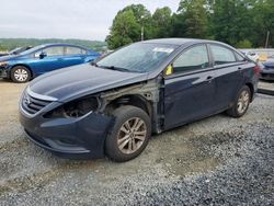 Salvage cars for sale at Concord, NC auction: 2014 Hyundai Sonata GLS