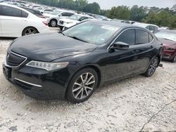 Salvage cars for sale from Copart Houston, TX: 2016 Acura TLX Tech
