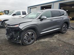 Salvage cars for sale from Copart Chambersburg, PA: 2019 Hyundai Santa FE Limited