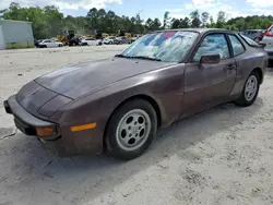 Salvage cars for sale at Hampton, VA auction: 1988 Porsche 944 S