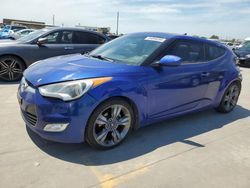 Salvage cars for sale at Grand Prairie, TX auction: 2012 Hyundai Veloster