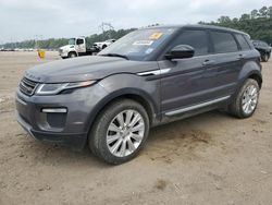 Land Rover Range Rover salvage cars for sale: 2016 Land Rover Range Rover Evoque HSE