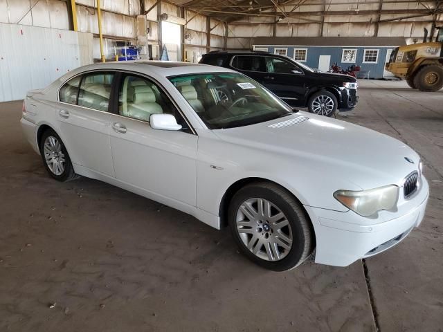 2002 BMW 745 I