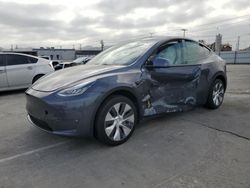 Tesla Model y salvage cars for sale: 2021 Tesla Model Y