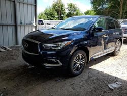 Salvage cars for sale at Midway, FL auction: 2020 Infiniti QX60 Luxe