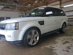 Salvage cars for sale from Copart Pekin, IL: 2013 Land Rover Range Rover Sport HSE Luxury