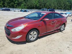 Vehiculos salvage en venta de Copart Gainesville, GA: 2015 Hyundai Sonata Hybrid