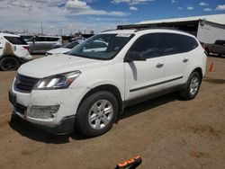 Salvage cars for sale from Copart Brighton, CO: 2015 Chevrolet Traverse LS