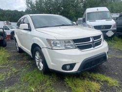 Salvage cars for sale at North Billerica, MA auction: 2015 Dodge Journey SXT