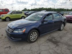 Salvage cars for sale at Indianapolis, IN auction: 2012 Volkswagen Passat S