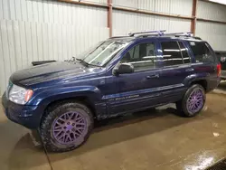 Salvage cars for sale at West Mifflin, PA auction: 2004 Jeep Grand Cherokee Limited