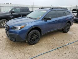 Salvage cars for sale at Houston, TX auction: 2020 Subaru Outback Onyx Edition XT