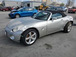 Pontiac salvage cars for sale: 2006 Pontiac Solstice