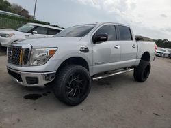 Salvage cars for sale from Copart Orlando, FL: 2017 Nissan Titan S