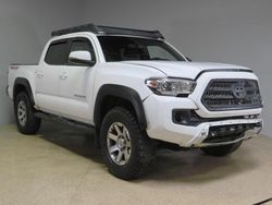 Toyota Tacoma Double cab salvage cars for sale: 2017 Toyota Tacoma Double Cab