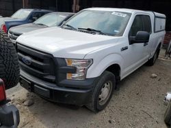 Salvage trucks for sale at Corpus Christi, TX auction: 2017 Ford F150 Super Cab