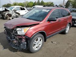 Salvage cars for sale from Copart Denver, CO: 2010 Honda CR-V EX