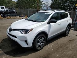 Salvage cars for sale at Denver, CO auction: 2017 Toyota Rav4 LE