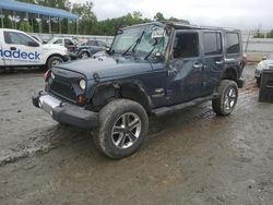 Jeep Wrangler Unlimited Sahara Vehiculos salvage en venta: 2008 Jeep Wrangler Unlimited Sahara