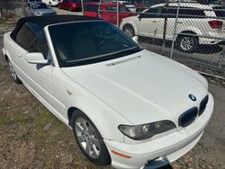 BMW 3 Series salvage cars for sale: 2006 BMW 325 CI