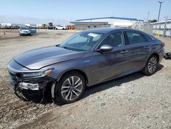 Salvage cars for sale from Copart San Diego, CA: 2018 Honda Accord Touring Hybrid