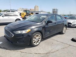Salvage cars for sale at New Orleans, LA auction: 2019 Ford Fusion SE