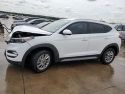 Salvage cars for sale at Grand Prairie, TX auction: 2017 Hyundai Tucson Limited