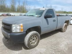 Salvage cars for sale from Copart Leroy, NY: 2007 Chevrolet Silverado C1500 Classic