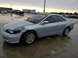 Vehiculos salvage en venta de Copart Grand Prairie, TX: 2002 Honda Accord EX