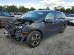 Salvage cars for sale from Copart Madisonville, TN: 2019 Honda Odyssey Touring