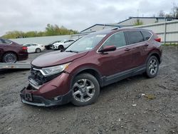 Salvage cars for sale from Copart Albany, NY: 2017 Honda CR-V EX