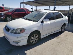 Salvage cars for sale from Copart Anthony, TX: 2008 Toyota Corolla CE